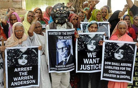 Survivors of the Bhopal Gas tragedy (File | PTI)