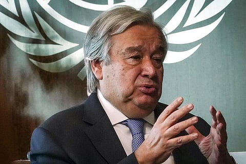 United Nations Secretary-General António Guterres (Photo | AP)