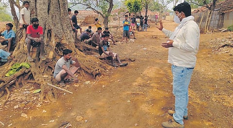 Local administration believes that Sumit Mishra’s initiative of using parody to spread awareness has made an impact | express