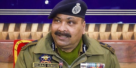 Jammu and Kashmir DGP Dilbag Singh (Photo | PTI)