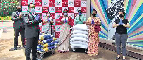 The Lalit hotel group and the Keshav Suri Foundation (KSF) have undertaken a series of relief efforts to help those most in need. (Photo| EPS)