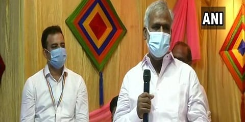 Tamil Nadu Minister PK Sekar Babu (Photo | ANI)