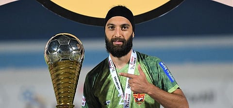 Sharif will return to don the Gokulam jersey as the I-League champions. (Photo | Special Arragement)