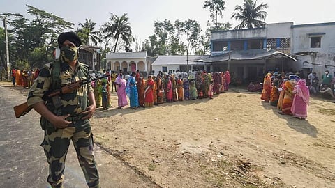 Polling in the first phase will cover 152 Assembly constituencies, while the remaining 142 seats will go to polls in the second phase on April 29. Votes will be counted on May 4.