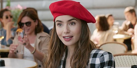 A still from 'Emily in Paris'.