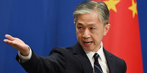 China's Foreign Ministry spokesman Wang Wenbin (File photo| AFP)