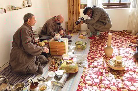 Shooting in progress