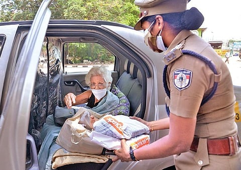 The 89-year-old has been engaged in charity work in several ways and respects everyone who does selfless service. (Photo | Vincent Pulickal, EPS)