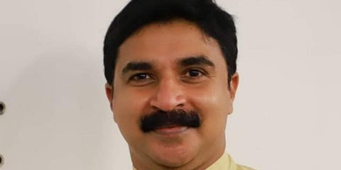 Vipin Chand, 41, senior chief reporter of 'Mathrubhumi News'.