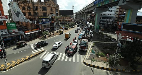 Kochi witnessed heavy traffic on Friday following the easing of restrictions (Photo | EPS/Arun Angela)