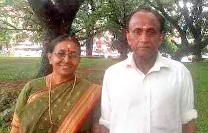 Padmavathi and Keshavan Nair