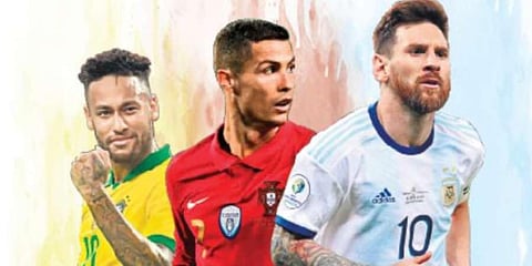 Cristiano Ronaldo and Lionel Messi, returns to play for Portugal and Argentina respectively at the Euro Cup and Copa America. (File Photo)