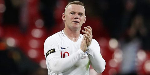 Former England striker Wayne Rooney (Photo | AP)