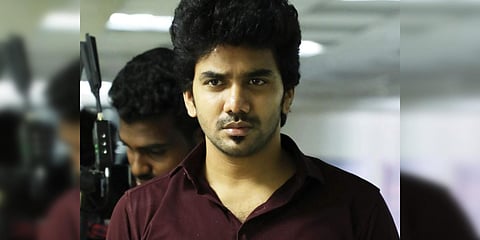 Kavin at the shooting spot of 'Lift' (Photo| Cinema Express)