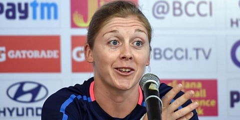 England skipper Heather Knight (Photo | PTI)