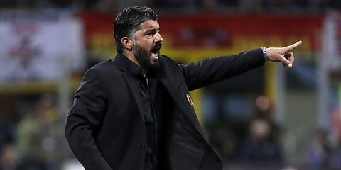 Fiorentina gaffer Gennaro Gattuso (Photo | AP)