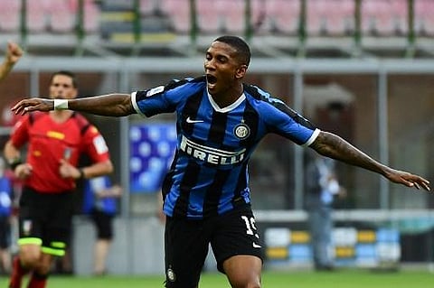 Inter Milan's midfielder Ashley Young (Photo | AFP)