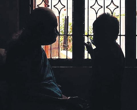 The child and his grand mother | Express