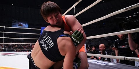 UFC fighter Kanako Murata (Photo | AFP)