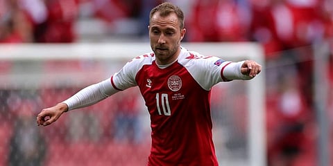 Denmark midfielder Christian Eriksen (Photo | AP)
