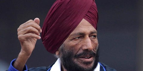 Legendary Indian sprinter Milkha Singh (Photo | AP)