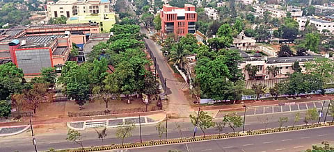 Aerial view of Bhubaneswar