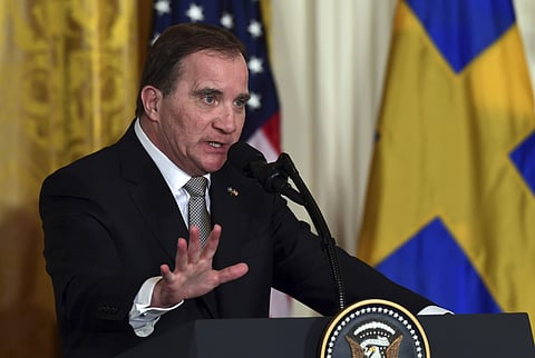 Stefan Lofven. (Photo | AP)