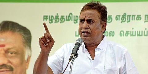 Former Tamil Nadu minister SP Velumani (Photo | EPS)