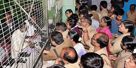 Image of TSRTC staff used for representation.