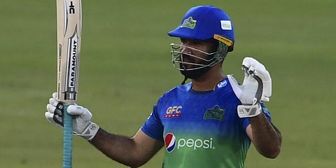 Multan Sultans batsman Sohaib Maqsood (Photo | AFP)
