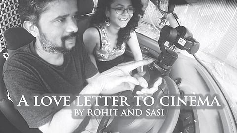 Poster of one of their first releases - A Love Letter to Cinema