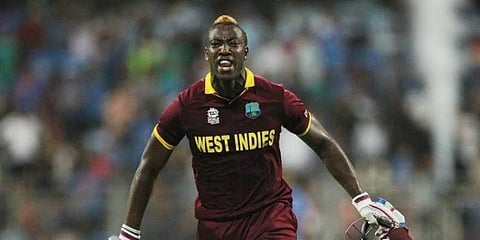 West Indies all-rounder Andre Russell (Photo | AP)