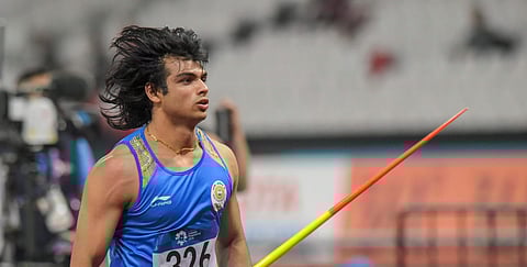 Indian javelin thrower Neeraj Chopra (File Photo | PTI)