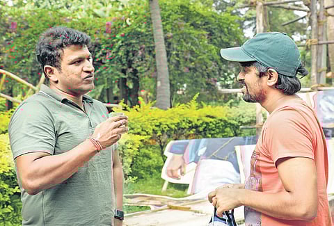 Puneeth Rajkumar and D Satya Prakash
