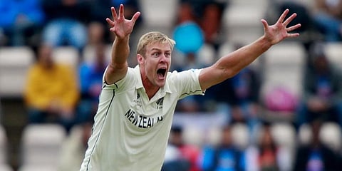 New Zealand pacer Kyle Jamieson (Photo | AP)