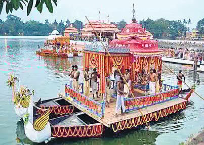 Chandan Yatra at Narendra Pokhari. (File Photo | Express)