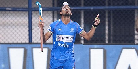 India men's hockey team midfielder Hardik Singh (Photo | Hockey India)