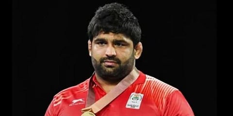 Indian wrestler Sumit Malik (Photo | PTI)