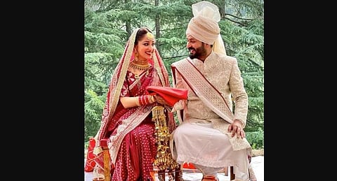 Actress Yami Gautam married director Aditya Dhar in an 'intimate wedding ceremony'. (Photo | Instagram)