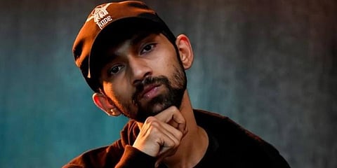 Rapper Aditya Tiwari aka MC Kode (Photo| Twitter)