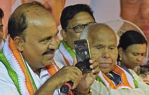 INTUC state president R Chandrasekharan (File photo | B P Deepu)