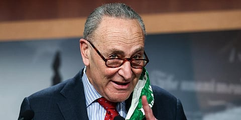 Senate Majority Leader Chuck Schumer of New York. (Photo | AP)
