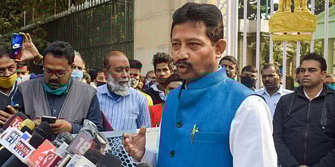 Newly-joined BJP leader Rajib Banerjee (Photo| PTI)