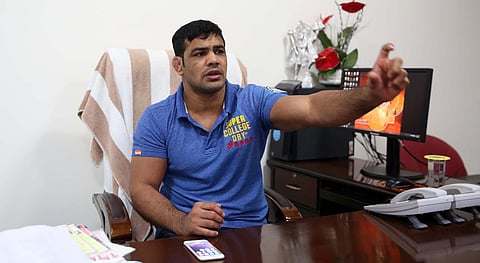 Two-time Olympic medallist wrestler Sushil Kumar (File | EPS)