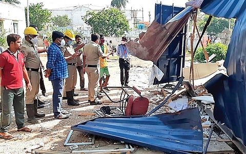 A view of the upper rotary of NAD flyover in Visakhapatnam I G satyanarayana