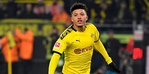 England international Jadon Sancho (File Photo | AFP)
