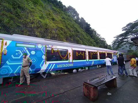 New coaches of Vista Dome (Photo | Shriram BN, EPS)