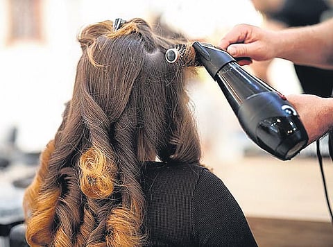 Don’t use any heat tools or straighteners in the monsoon