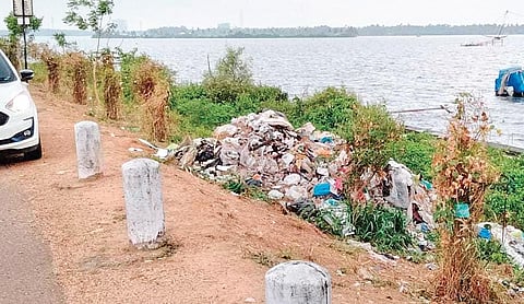 Garbage dumped along the Container Road| Express