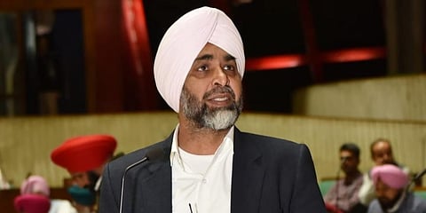 Punjab Finance Minister Manpreet Singh Badal. (Photo| Twitter/ @MSBADAL)